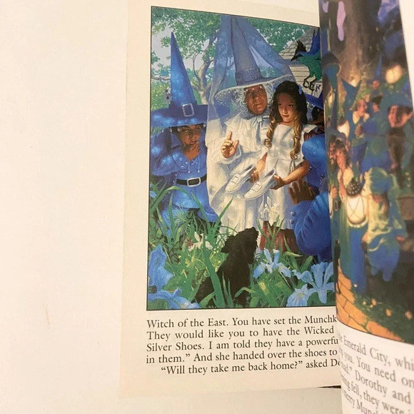 Vintage 1991 The Wizard of Oz Illustrated By Greg Hildebrandt L Frank Baum - Picture 10 of 16